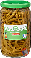 Rappel produit HARICOTS VERTS EXTRA FINS CARREFOUR CLASSIC (photo numéro 1)