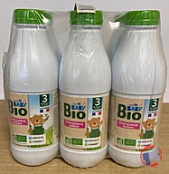Rappel produit CARREFOUR Croissance nature My Baby Bio