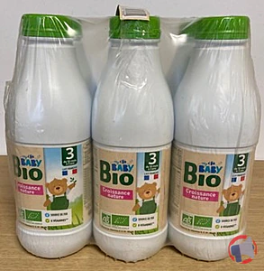 Rappel produit Croissance nature My Baby Bio CARREFOUR