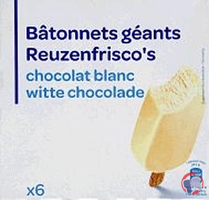 Rappel produit 2 Références de bâtonnets (x6) chocolat Carrefour Discount Carrefour Discount