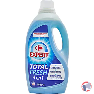 Rappel produit Lessive liquide Total Fresh 4 en 1 CARREFOUR EXPERT