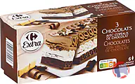 Rappel produit Feuilleté 3 Chocolats Carrefour Extra 650mL Carrefour Extra (photo numéro 1)