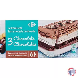 Rappel produit Le feuilleté 3 chocolats Carrefour