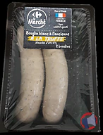 Rappel produit BOUDIN BLANC A L'ANCIENNE A LA TRUFFE CARREFOUR LE MARCHE