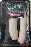 Rappel produit BOUDIN BLANC A L'ANCIENNE AU PORTO CARREFOUR LE MARCHE