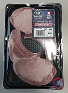Rappel produit CARRE DE COTE DE PORC CUIT CARREFOUR LE MARCHE (photo numéro 1)