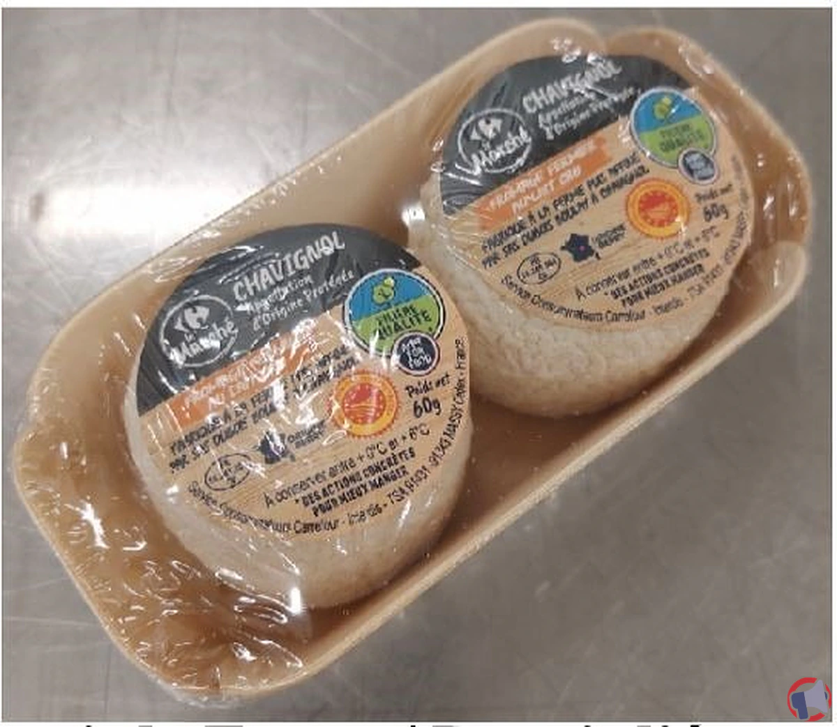 Rappel produit : Carrefour et filière Qual Chavignol – Appellation d'origine