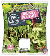 Rappel produit JEUNES POUSSES 125 g Carrefour Le Marché CARREFOUR Le Marché