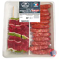Rappel produit Merguez et plateaux grill CARREFOUR LE MARCHE (photo numéro 2)