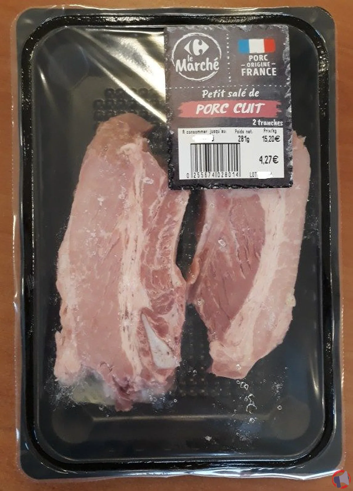 Rappel : carrefour marché « petit salé » porc cuit, ce qu’il faut faire