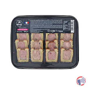 Rappel produit PLATEAU DE PATE CROUTE JAMBON ET VOLAILLE Carrefour Le marché