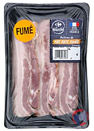 Rappel produit POITRINE DE PORC CUITE FUMEE CARREFOUR LE MARCHE (photo numéro 1)