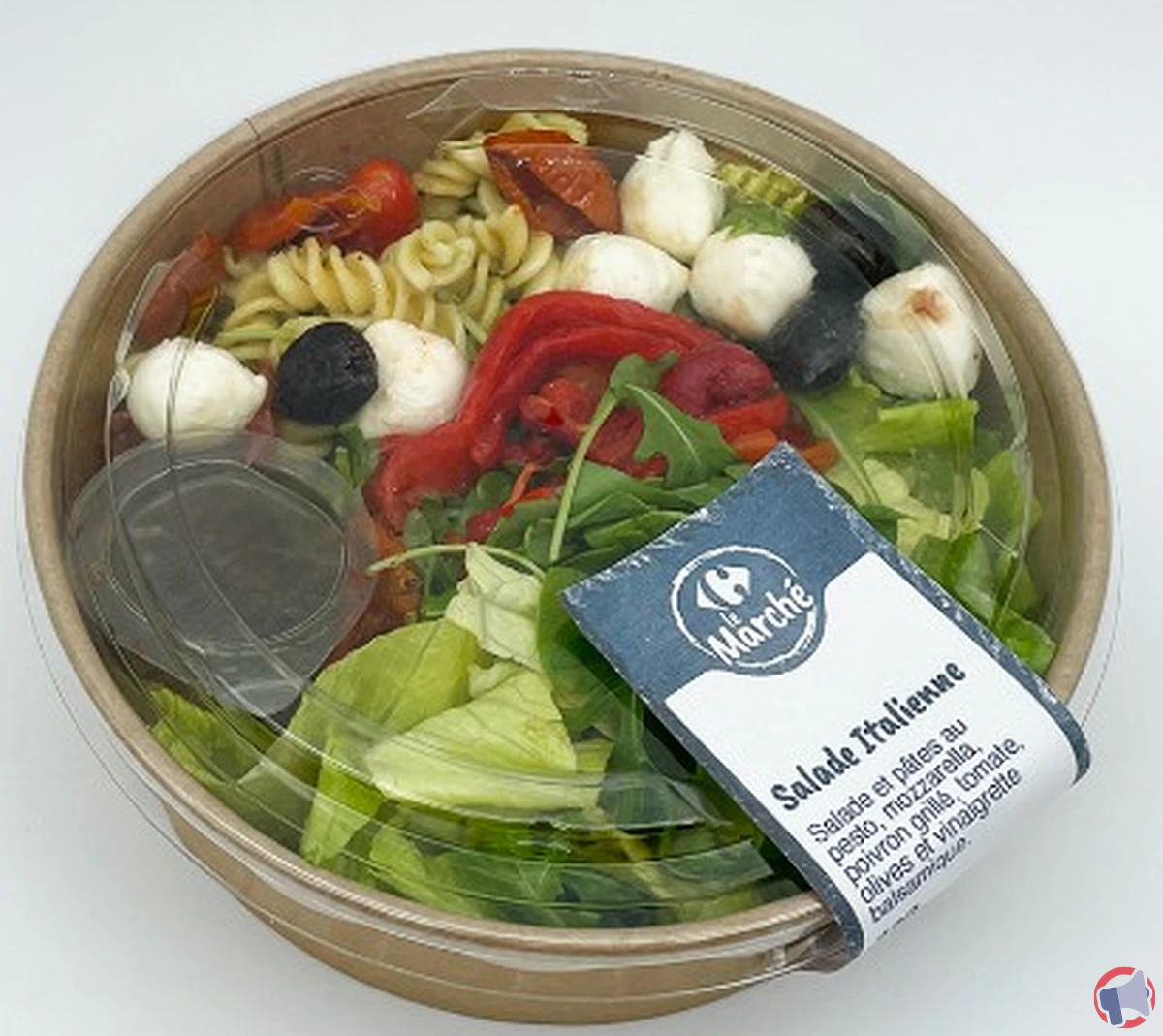 Rappel : Carrefour marche salade l'italienne 330g – Analyse détaillée du rappel