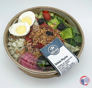 Rappel produit SALADE NICOISE 335G CARREFOUR LE MARCHE