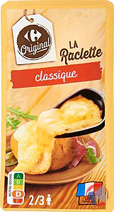 Rappel produit LA RACLETTE CLASSIQUE CARREFOUR ORIGINAL