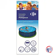 Rappel produit CARREFOUR PISCINE TUBULAIRE modèle MADAGASCAR
