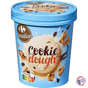 Rappel produit 2 Pots de glace Carrefour Sensation 500mL Carrefour Sensation