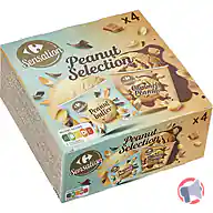 Rappel produit Assortiment mini pots Peanut Selection _ Peanut butter-Caramel Peanut 240g Carrefour Sensation (photo numéro 1)