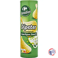 Rappel produit Carrefour Sensation Dipster saveur crème oignon