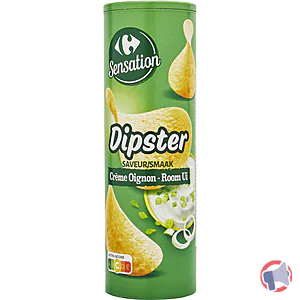 Rappel produit Dipster saveur crème oignon Carrefour Sensation