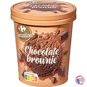 Rappel produit Pot de glace Carrefour Sensation 500mL Carrefour Sensation