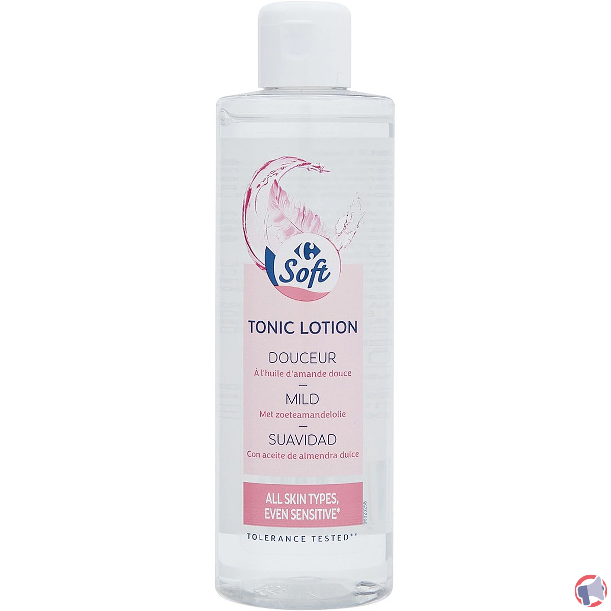 Rappel de la lotion tonique Carrefour Soft : risque microbiologique
