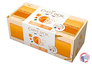 Rappel produit bûche glacée Carte d'Or