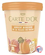 Rappel produit Sorbet Abricot Bergeron Carte d'Or (photo numéro 1)
