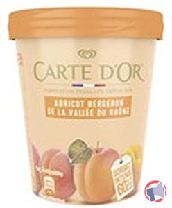 Rappel produit Sorbet Abricot Bergeron Carte d'Or