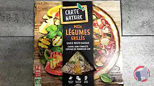 Rappel produit Pizza légumes grillé & parmesan Carte Nature