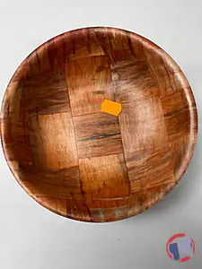 Rappel produit Bol en bambou rond de 20 cm Casa y Menaje 20115 SL