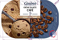 Rappel produit Bacs glacés 1L (Café, Pistache, Noix de coco, Menthe Chocolat et Vanille) CASINO (photo numéro 1)