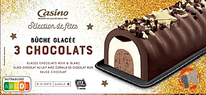 Rappel produit Bûches glacées 1L CASINO