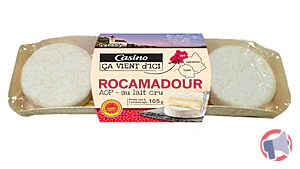 Rappel produit ROCAMADOUR AOP x3 105g CASINO Ca Vient d'Ici CASINO CA VIENT D'ICI