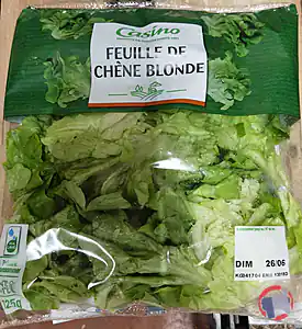 Rappel produit Feuille de chêne blonde CASINO