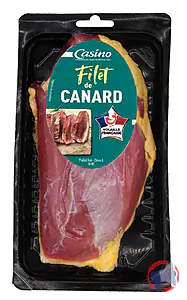 Rappel produit FILET DE CANARD CASINO