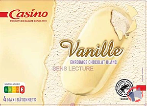 Rappel produit Maxi bâtonnets x4 – CASINO CASINO