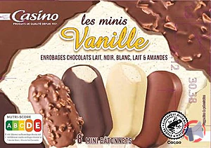 Rappel produit Mini bâtonnets x8 – CASINO CASINO