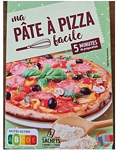 Rappel produit Préparation pour pâte à pizza 500g Casino Casino