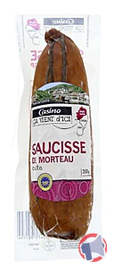 Rappel produit saucisse de morteau cuite Casino