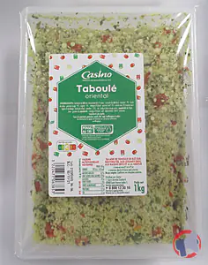 Rappel produit TABOULE ORIENTAL 1Kg CASINO CASINO