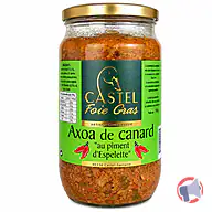 Rappel produit AXOA DE CANARD AU PIMENT D'ESPELETTE BOCAL 800G CASTEL ARTISAN CONSERVEUR (photo numéro 1)