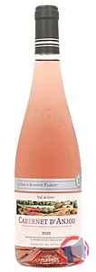 Rappel produit Cabernet d'Anjou Rosé 2020 - 75cL Cave d'Augustin Florent