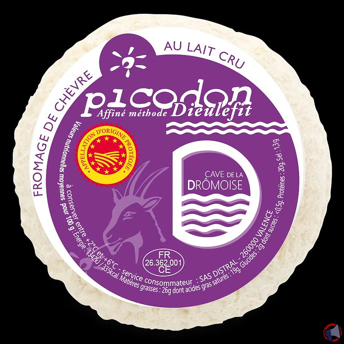Rappel de produit : picodon Dieulefit de la Cave de la Dromoise pour risque de listériose