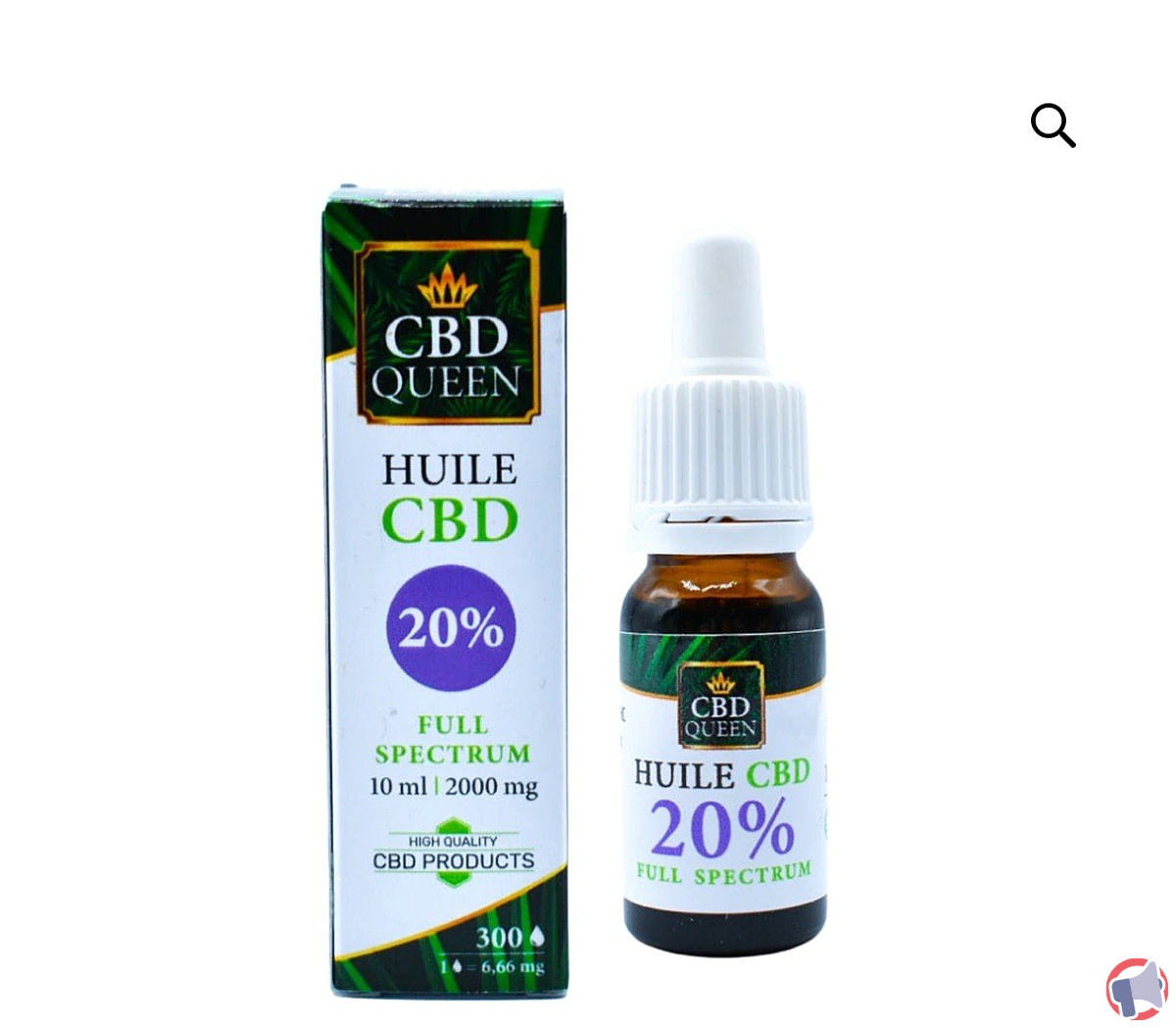 Rappel de produit : Huile de CBD de la marque CBD Queen