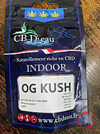 Rappel produit OG Kush INDOOR Delta9 THC 0.11% CBD'EAU (photo numéro 1)