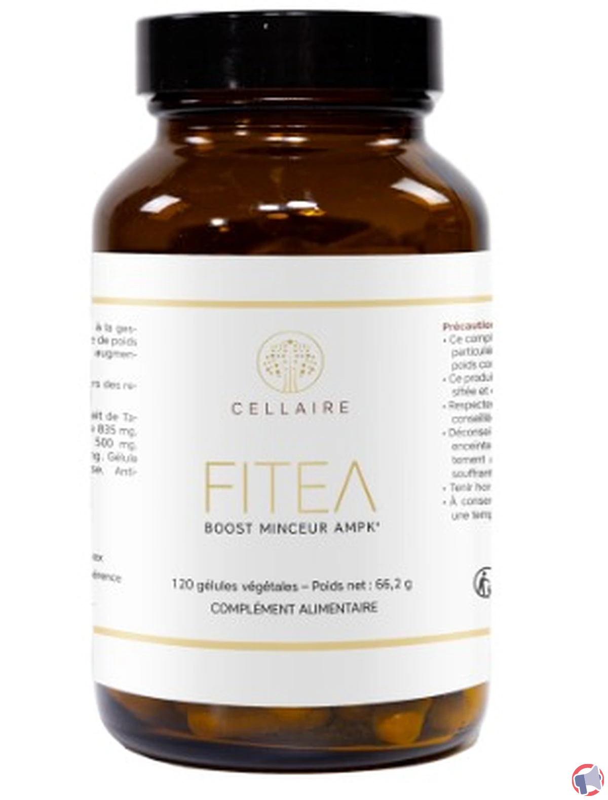 Rappel produit : Complément alimentaire Fitea de Cellaire