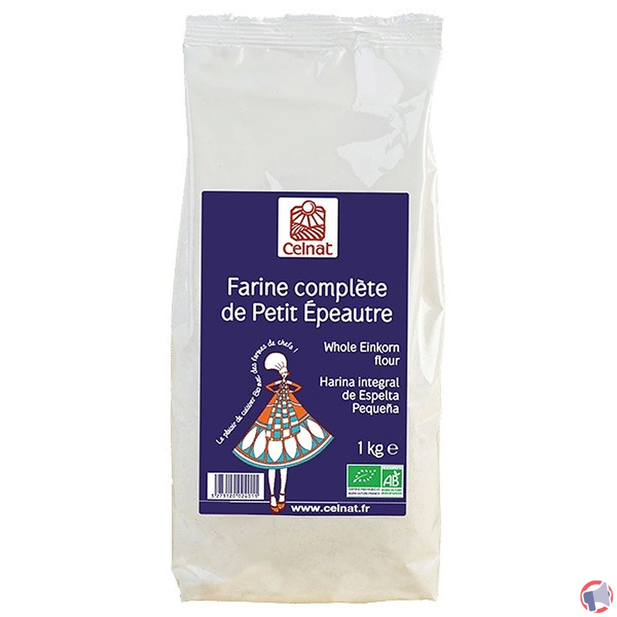 Rappel de farine de petit épeautre de la marque Celnat pour présence d'alcaloïdes d'ergot