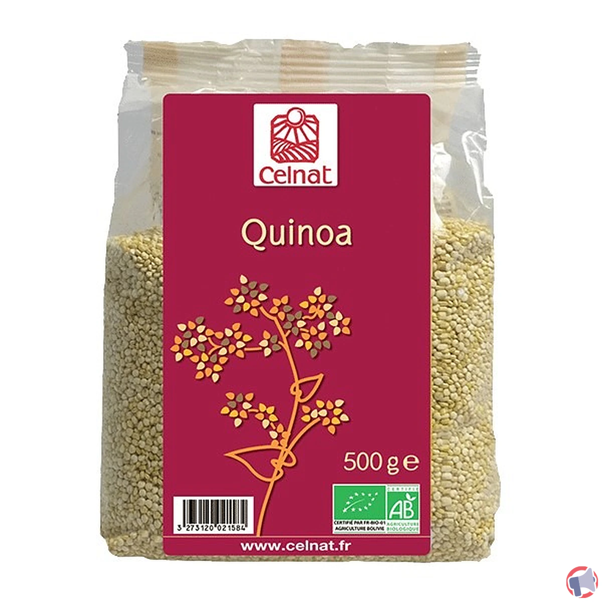 Rappel produit : quinoa Celnat contaminé par des aflatoxines