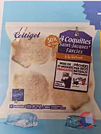 Rappel produit COQUILLES SAINT-JACQUES FARCIES, A LA BRETONNE - SURGELEES - MARQUE CELTIGEL CELTIGEL (photo numéro 1)